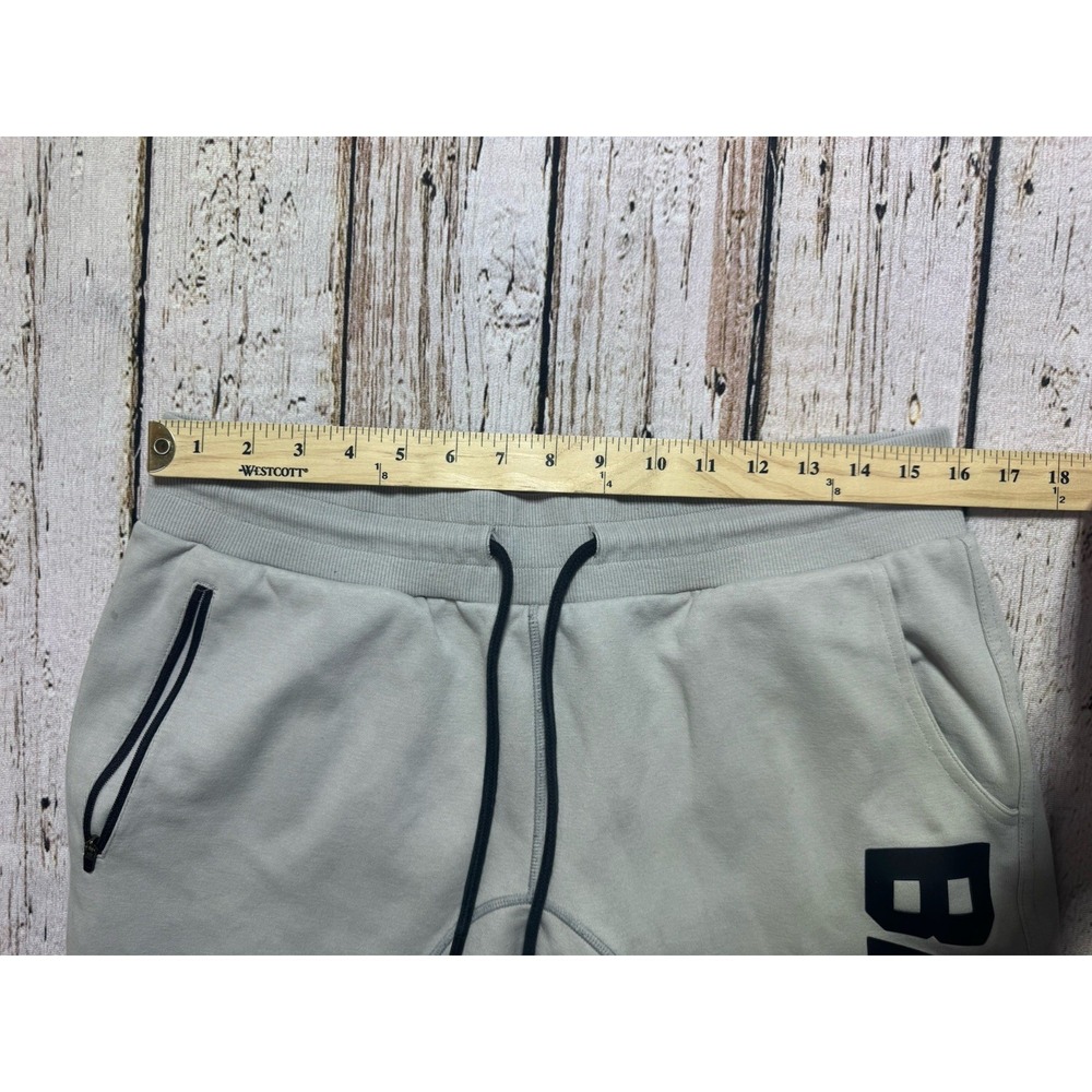 Battle Sports Football Joggers Sweatpants Athletic Gear Gray Men's Size XL - Picture 3 of 6